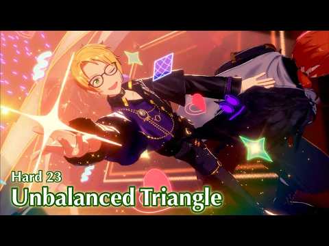 [あんスタMusic] Unbalanced Triangle [Hard 23] Perfect Combo