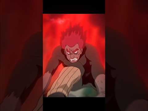 The eighth gate of death! #edit #mightguy #royalty #shorts