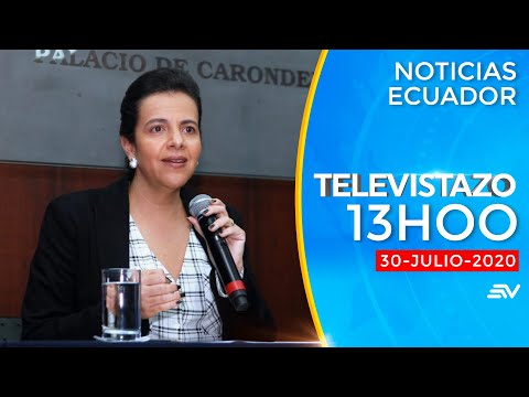 NOTICIAS ECUADOR: Televistazo 13h00 30/julio/2020