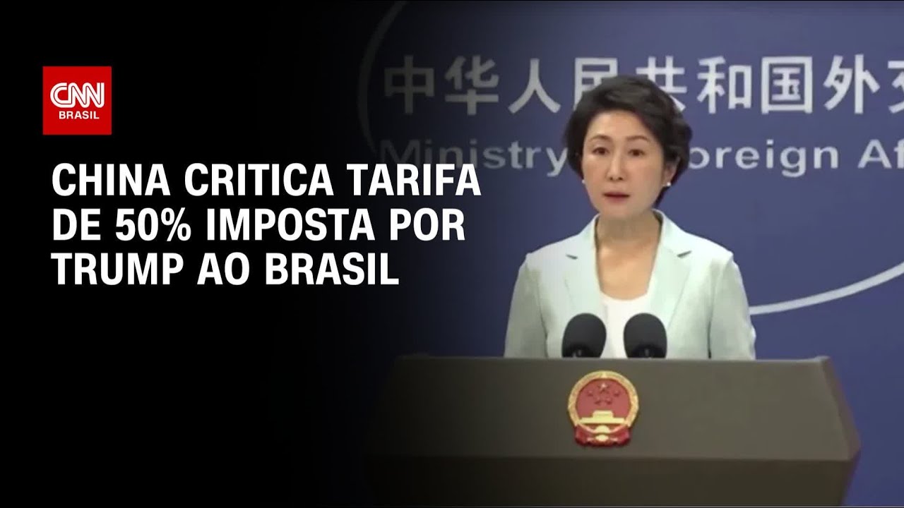 China critica tarifas de Trump contra o Brasil | BASTIDORES CNN