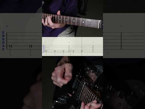 Alternate Picking Exercise 5 @youtubecreators #YouTubeHighFive #SummerOfGoals #guitarlessons