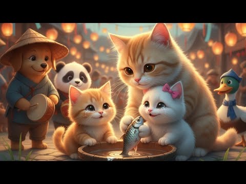😱OMG! You Won’t Believe What This Cat Family Did at the Fish Festival🐱🐟| Heartwarming Cat Ai Story