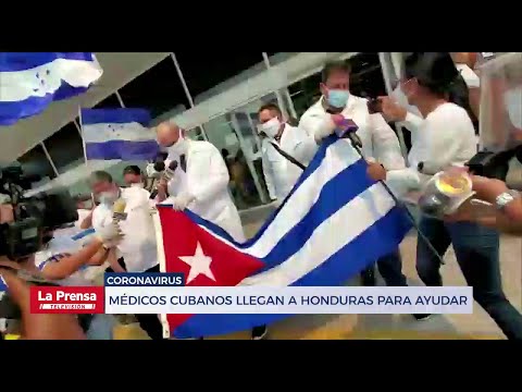 Médicos cubanos llegan a Honduras para ayudar en lucha contra el coronavirus