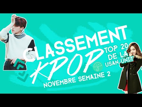 Vidéo TOP 20 CLASSEMENT KPOP | Novembre Semaine 2