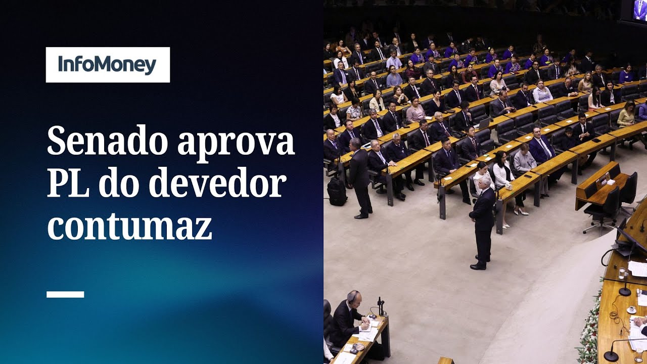 Senado aprova PL que endurece combate a devedores contumazes | InfoMoney News