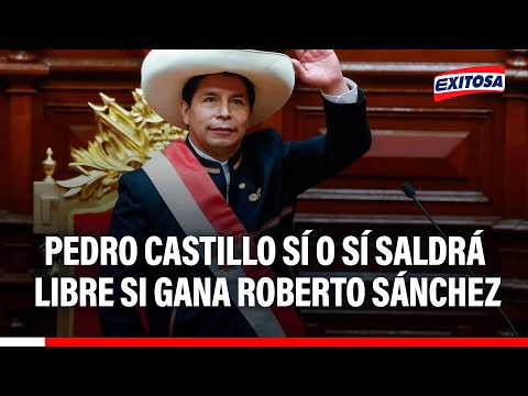 🔴🔵 Pedro Castillo saldrá en libertad de ganar Roberto Sánchez: “Sí o sí”, señala Walter Ayala