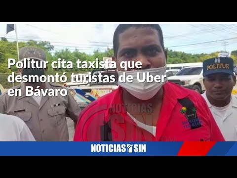 Politur cita taxista desmontó turistas de Uber