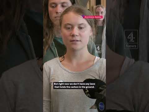 Greta Thunberg fined for disobeying police order