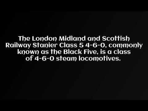 What is a Black 5 locomotive