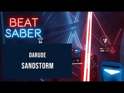 Click to view video Darude – Sandstorm in Beat Saber (Expert)