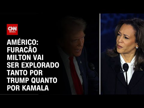 Américo Martins: furacão Milton via ser explorado tanto por Trump quanto por Kamala | CNN NOVO DIA