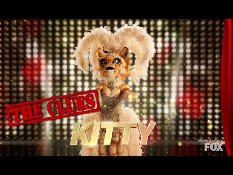 Who is The #Kitty #THEMASKEDSINGER #THECLUES