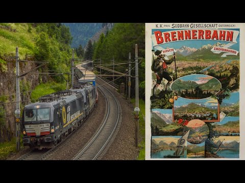 Zuge in Brennerbahn: Juli 2024 : Nordrampe - Osterreich