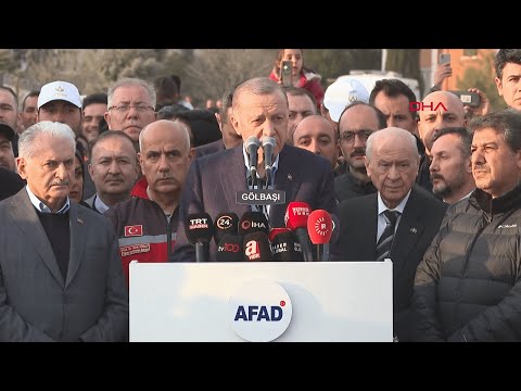 Cumhurbaşkanı Erdoğan Adıyaman Gölbaşı'nda konuştu