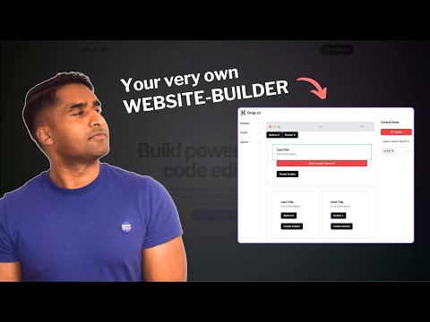 I built my own WEBSITE BUILDER and you can do it too !