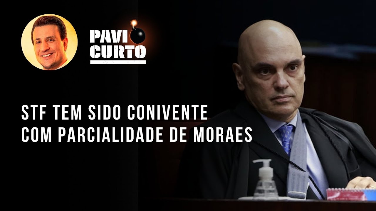 Para Pavinatto STF tem sido conivente com parcialidade de Moraes