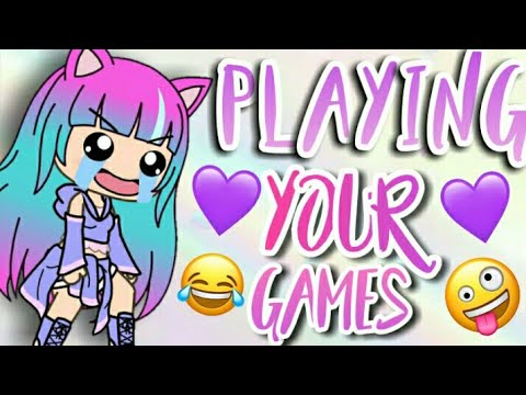 PLAYING YOUR GAMES!!! •~READ DESCRIPTION~•