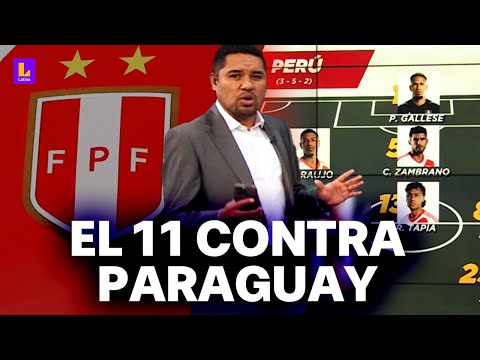 ¿Lapadula titular o suplente en el Perú vs Paraguay? Este es el once de Fossati para el amistoso