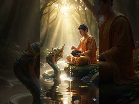 พญานาค สักการะพระพุทธเจ้า