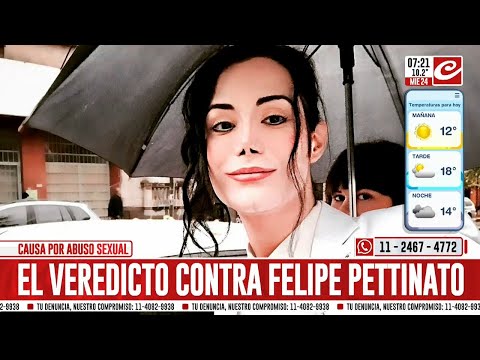 Abuso sexual: el veredicto contra Felipe Pettinato