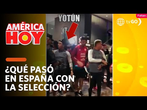 América Hoy: Todo sobre el incidente de la selección peruana y la policía española (HOY)