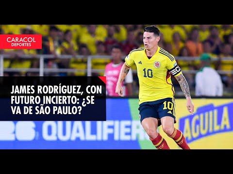James Rodríguez, con futuro incierto: ¿se va de São Paulo?