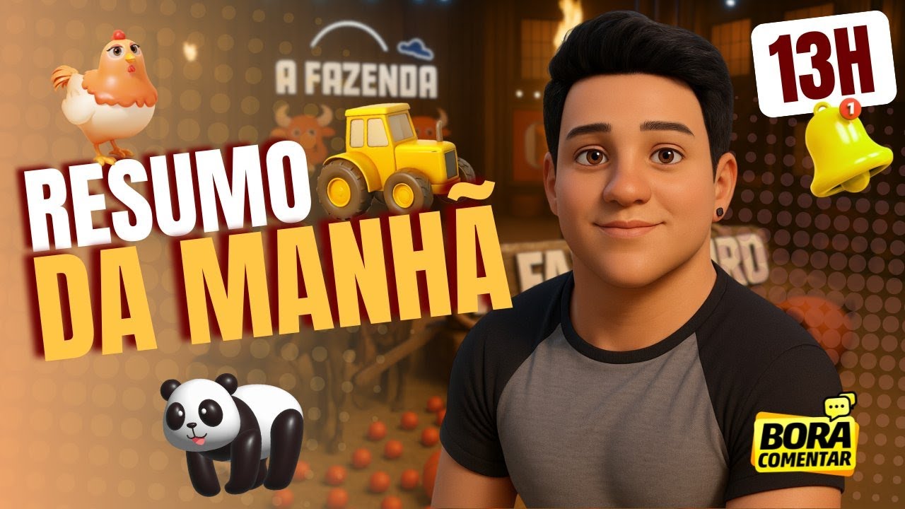 🚨A Fazenda 17: Resumo Completo da Manhã | 13h | Dieguinho AO VIVO