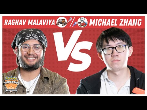 RAGHAV MALAVIYA vs MICHAEL ZHANG - Pokémon VG Top 4 | Sacramento Regionals 2024