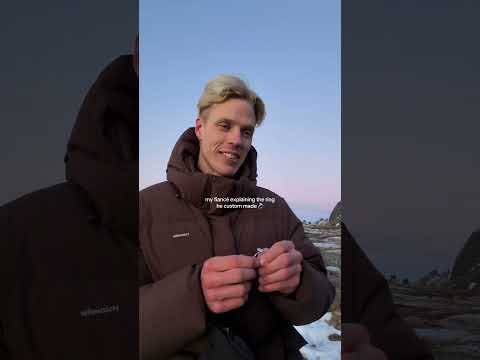 WE LOVE A MAN WITH A VISION 😭💍👏🏽👏🏽👏🏽 Stubberud #engaged #proposal #engagementring