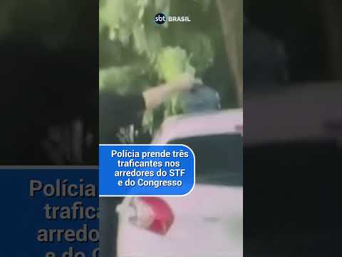 Traficantes que atuavam nos arredores do STF são presos | SBT Brasil (10/10/24)