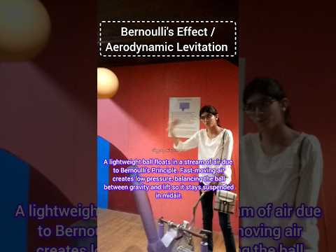 How a Ball Floats in Air! | Bernoulli’s Principle Explained | Amazing Science Experiment