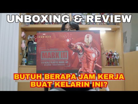 zthobbyjajan unboxing, assembling, panel lining, review ironman mark 3