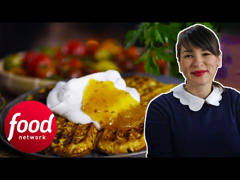 Swedish Waffles With A Butternut Squash Twist | Rachel Khoo: My Swedish Kitchen