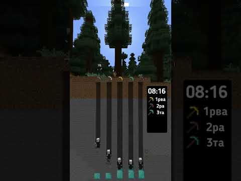 НАЙ-БЪРЗАТА КИРКА В MINECRAFT?
