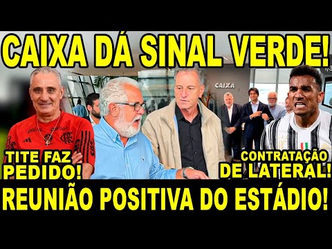 PLANTÃO! CAIXA DÁ SINAL VERDE PARA ESTÁDIO DO FLA! LANDIM ABRE O JOGO! CONTRATAÇÃO LATERAL DANILO!