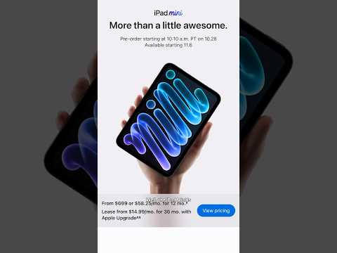 Apple Announces a $699 OLED iPad Mini. What To Know