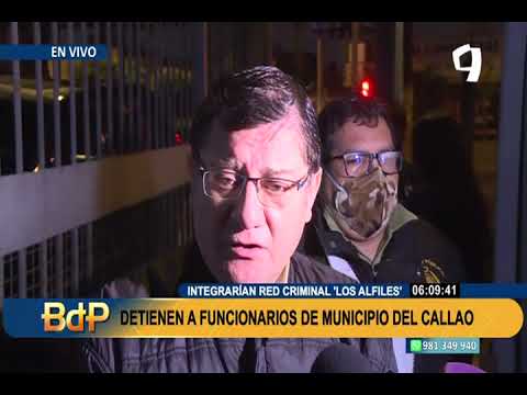 Desarticulan presunta organización criminal, liderada por exalcalde del Callao Juan Sotomayor