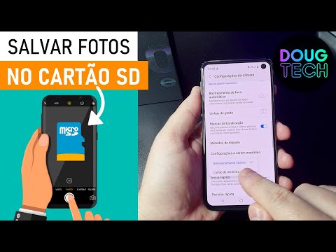 Como Salvar as FOTOS da Câmera DIRETAMENTE no CARTÃO SD no Samsung