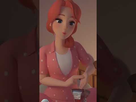 Clean hands✋ after eating snacks 🍿 #animation #funny #disney #zepeto #cartoon #mayamax