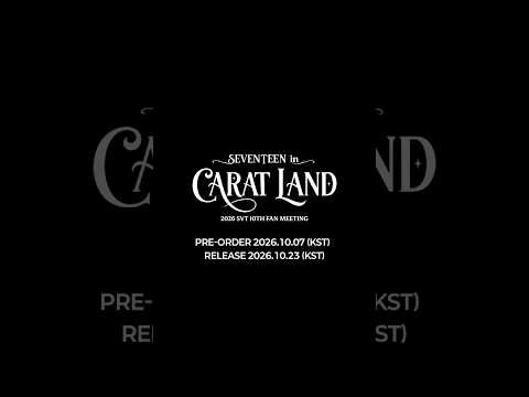 [PREVIEW] 2026 SVT 10TH FAN MEETING 〈SEVENTEEN in CARAT LAND〉 MEMORY BOOK+ SPOT #2 #민규 #승관 #버논