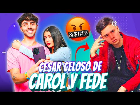 CÉSAR PANTOJA ¡CELOSO DE CAROL Y FEDE VIGEVANI!  TE MOSTRAMOS LAS INDIRECTAS