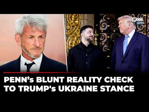 American Actor Sean Penn Puts Trump’s Ukraine Approach To The Test With A Chilling Question