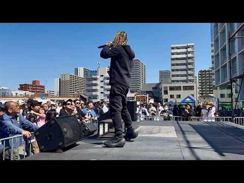 SHOヤクブーツはやめろが栃木.小山最強ラーメン祭で突撃ライブ【SHO がライブ配信中！】
