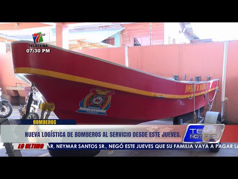 Nueva logística de Bomberos en La Ceiba al servicio desde este jueves.