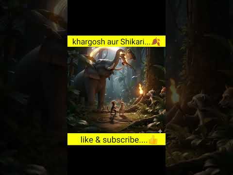 khargosh aur Shikari ki kahani....🍂 #like #trending #viral #subscribe #shortvideo ##
