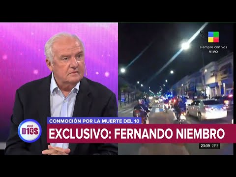 Fernando Niembro: Estábamos temerosos de confirmar la noticia