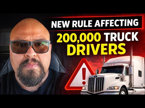 BREAKING! Truck Driver Suing FMCSA Over New Rule Affecting Over 200,000 Truck Drivers In America 