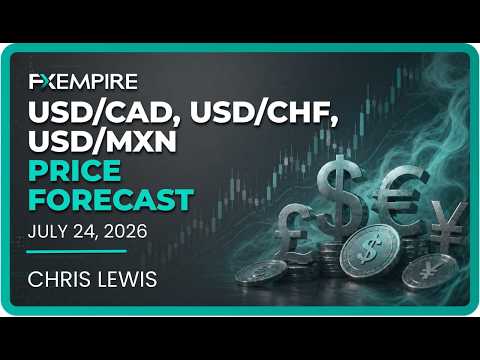 USD/CHF, USD/CAD and USD/MXN Price Forecast, Technical Analysis (July 24): USD Noisy