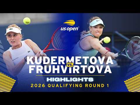 Polina Kudermetova vs. Linda Fruhvirtova Highlights | 2026 US Open Qualifying Round 1