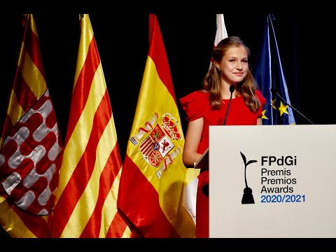 Palabras de S.A.R. la Princesa de Asturias en el acto de entrega de los Premios de la FPdGI